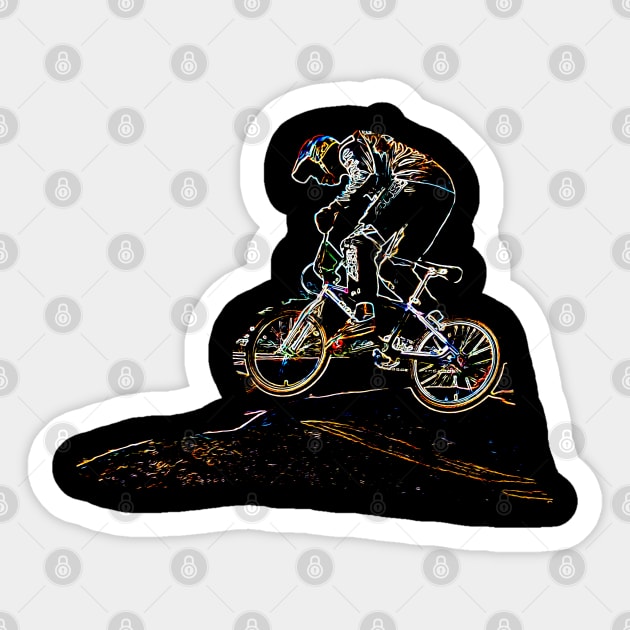 bmx Sticker by rickylabellevie